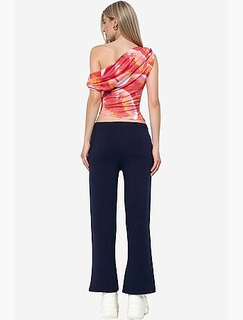 Pantaloni della tuta pull-on a gamba ampia busem