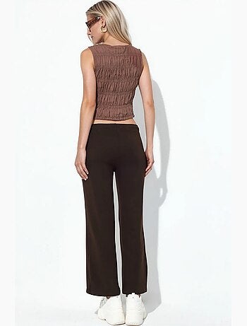 Pantaloni della tuta pull-on a gamba ampia busem