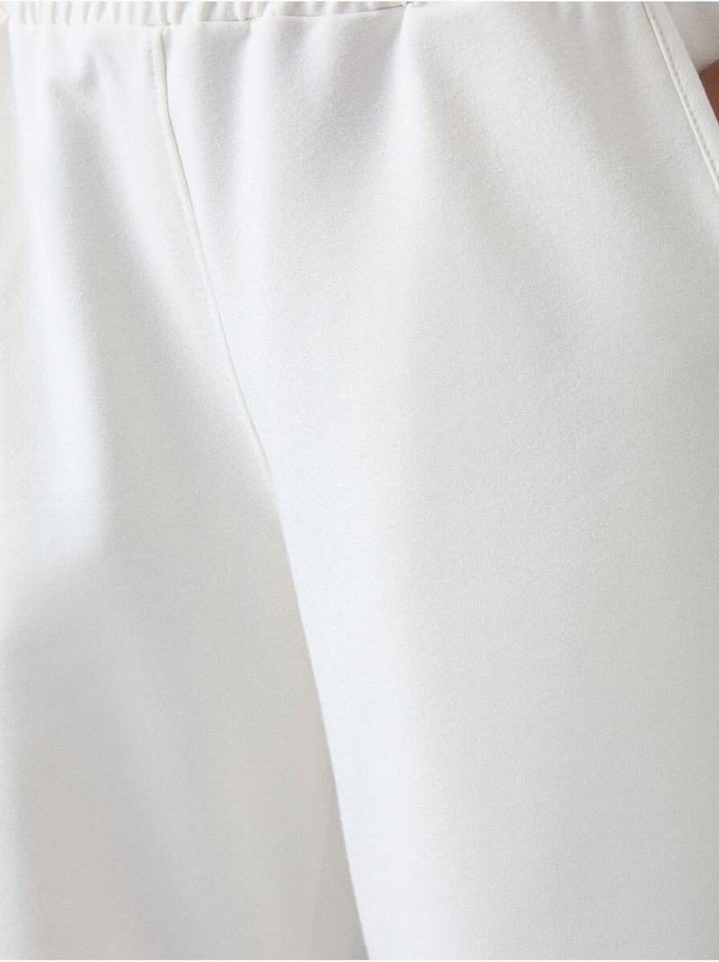 Pantaloni della tuta pull-on a gamba ampia tommy Bianco - Kiabi