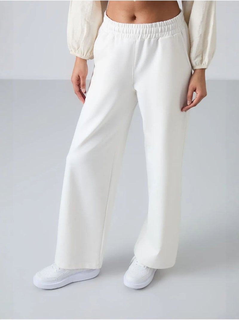 Pantaloni della tuta pull-on a gamba ampia tommy Bianco - Kiabi