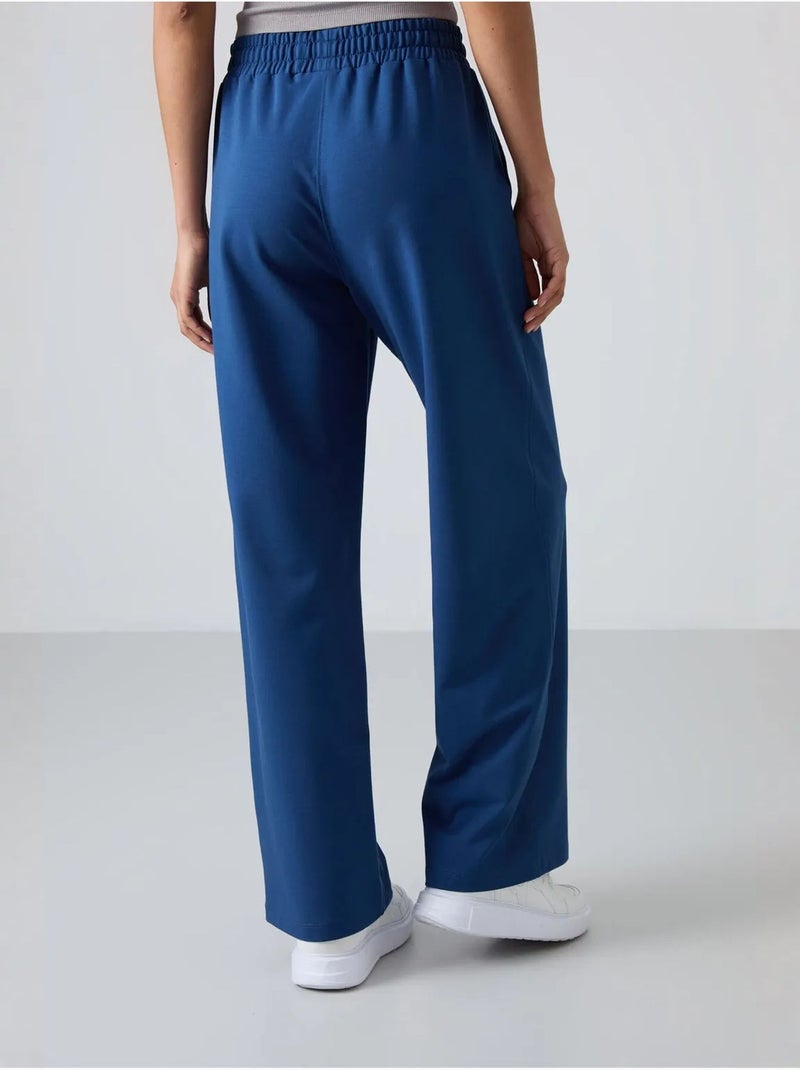 Pantaloni della tuta pull-on a gamba ampia tommy Blu cobalto - Kiabi