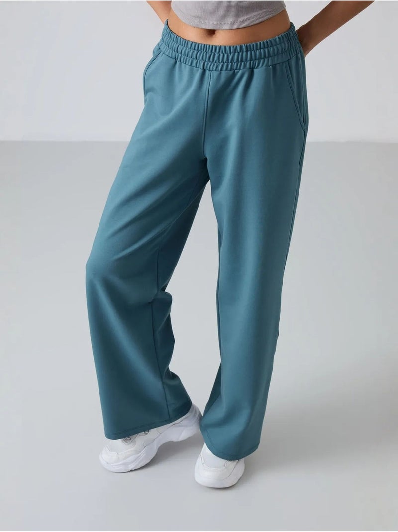 Pantaloni della tuta pull-on a gamba ampia tommy Blu - Kiabi