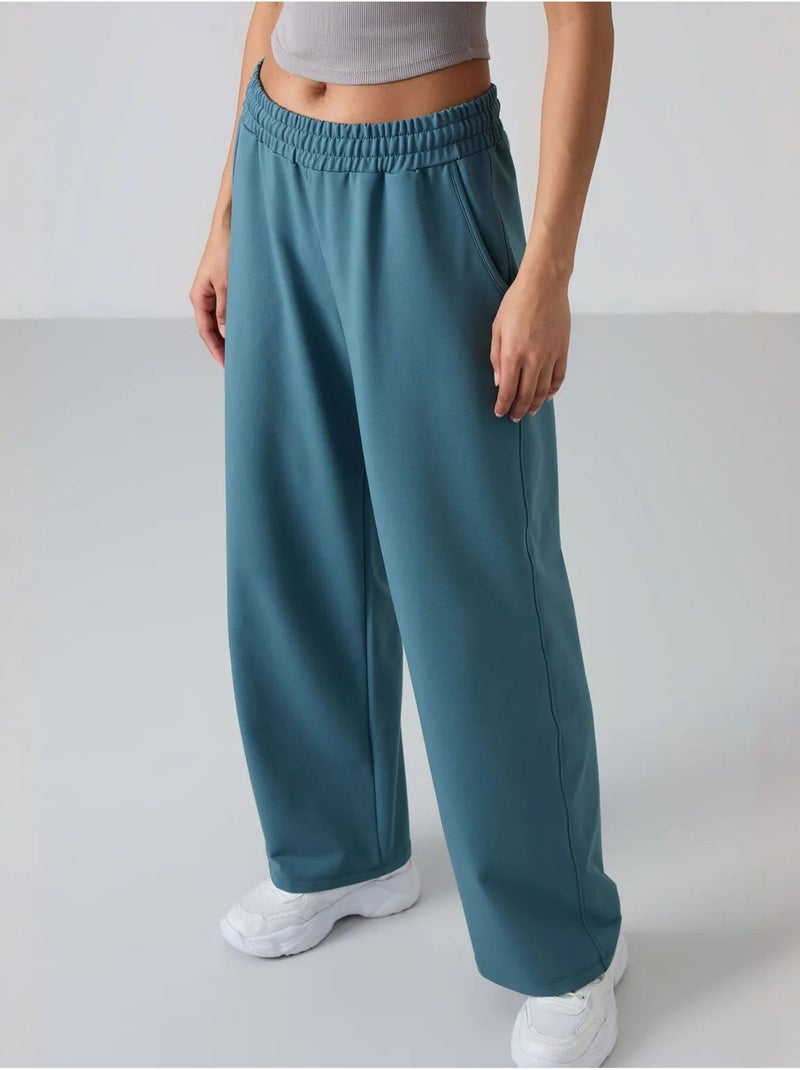 Pantaloni della tuta pull-on a gamba ampia tommy Blu - Kiabi