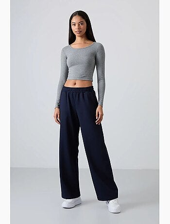 Pantaloni della tuta pull-on a gamba ampia tommy