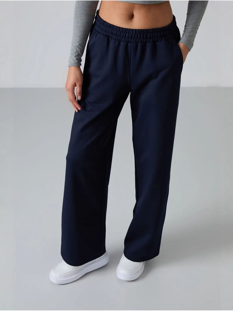 Pantaloni della tuta pull-on a gamba ampia tommy Blu marino - Kiabi
