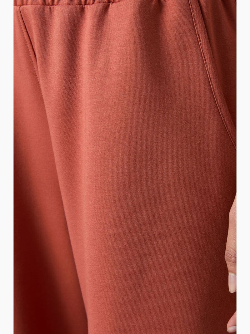 Pantaloni della tuta pull-on a gamba ampia tommy Terracotta - Kiabi