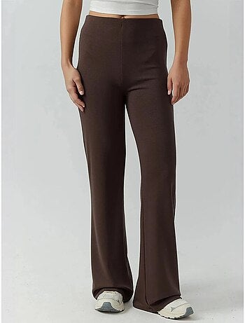 Pantaloni della tuta relaxed fit a gamba dritta con tocco modal hiccup