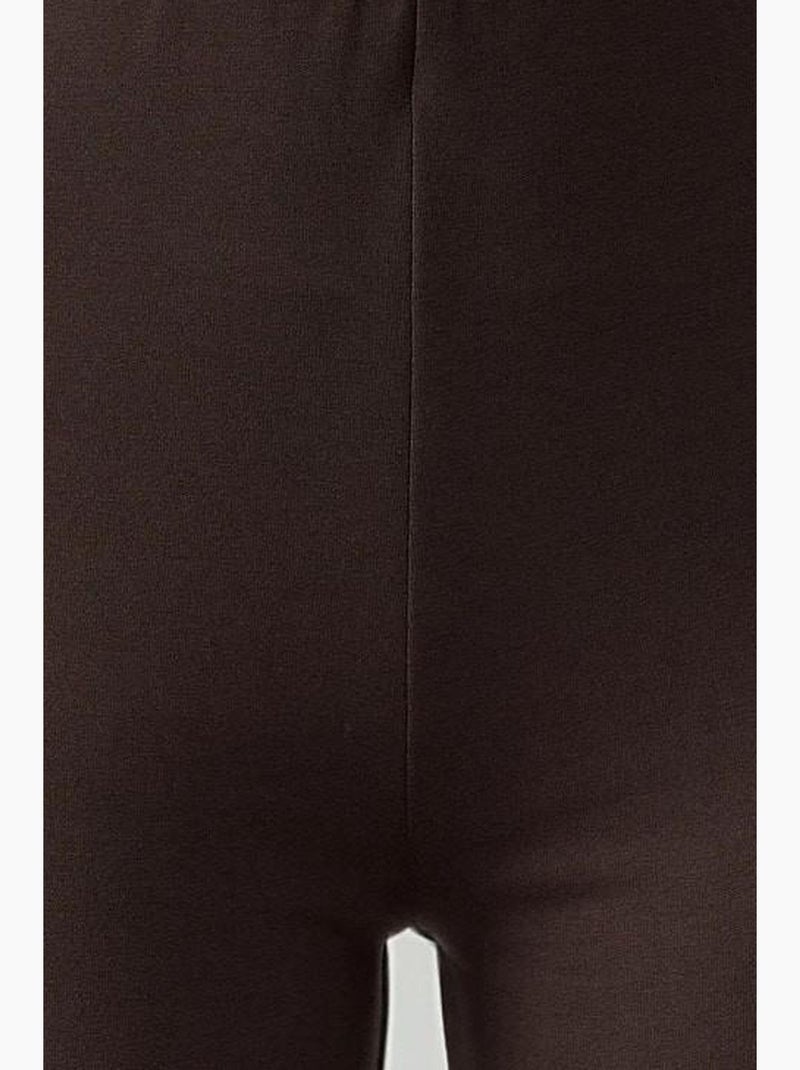 Pantaloni della tuta relaxed fit a gamba dritta con tocco modal hiccup Marrone scuro - Kiabi