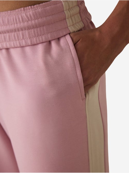 Pantaloni della tuta silky feel con vita normale e inserti penti - Kiabi Pantaloni della tuta silky feel con vita normale e inserti penti - Kiabi