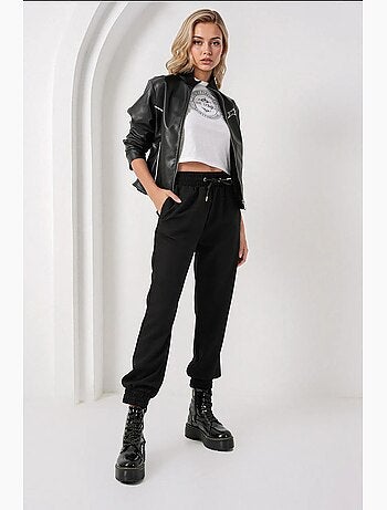 Pantaloni della tuta skinny con vita elasticizzata e coulisse bdart