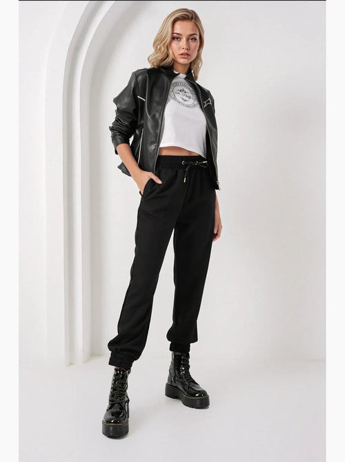Pantaloni della tuta skinny con vita elasticizzata e coulisse bdart - Kiabi Pantaloni della tuta skinny con vita elasticizzata e coulisse bdart - Kiabi