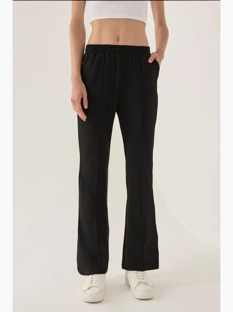 Pantaloni della tuta svasati hiccup Nero - Kiabi