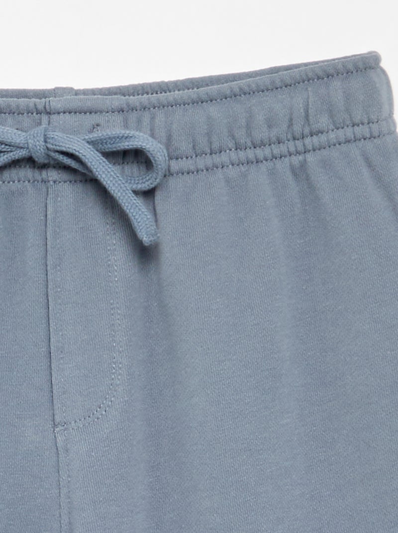 Pantaloni della tuta uniti in French Terry Blu - Kiabi