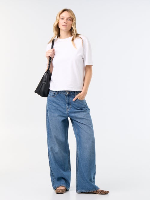 Pantaloni denim baggy - Kiabi