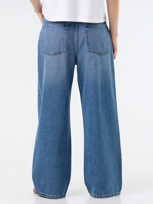 Pantaloni denim baggy - Kiabi