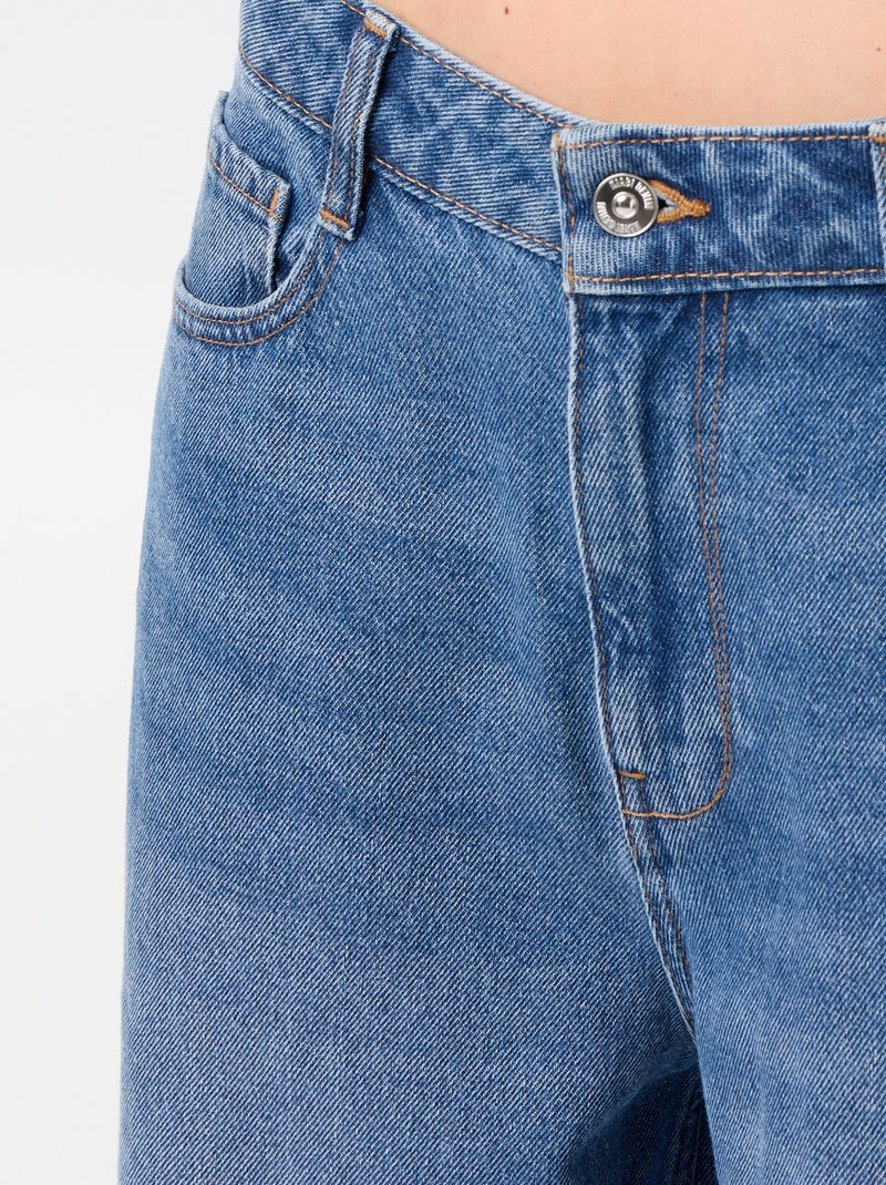 Pantaloni denim baggy Blu - Kiabi