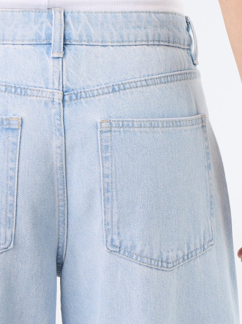Pantaloni denim baggy Blu - Kiabi