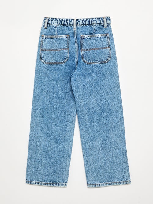 Pantaloni denim baggy - Kiabi