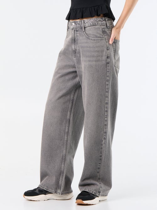 Pantaloni denim baggy - Kiabi
