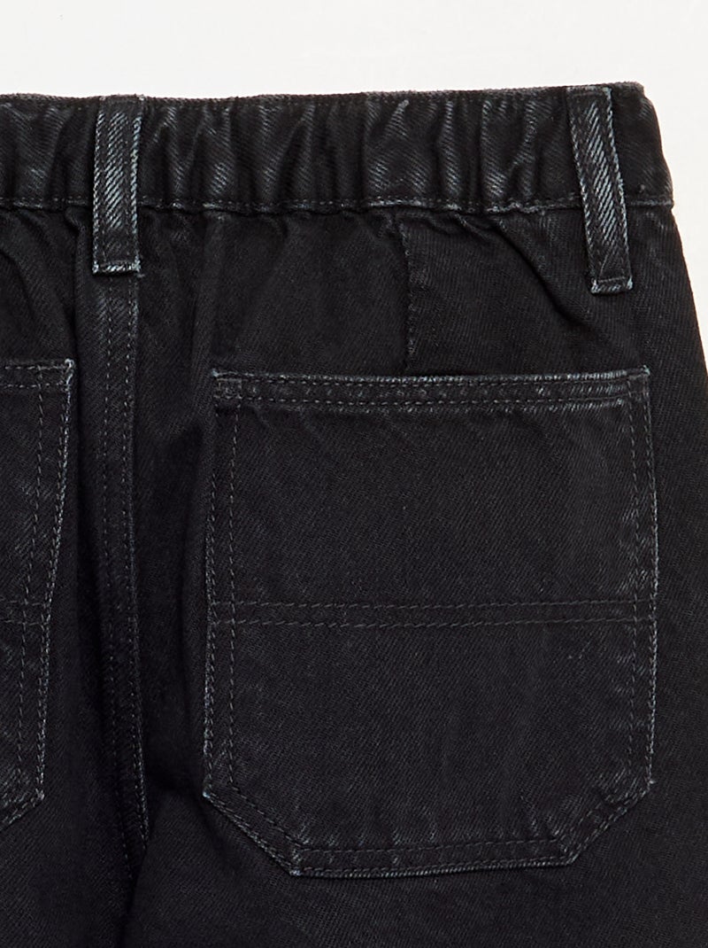 Pantaloni denim baggy Grigio - Kiabi
