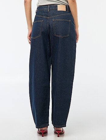 Pantaloni denim barrel fit