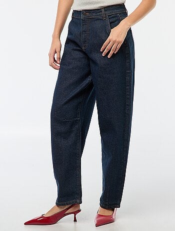 Pantaloni denim barrel fit