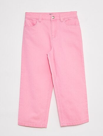 Pantaloni denim cropped
