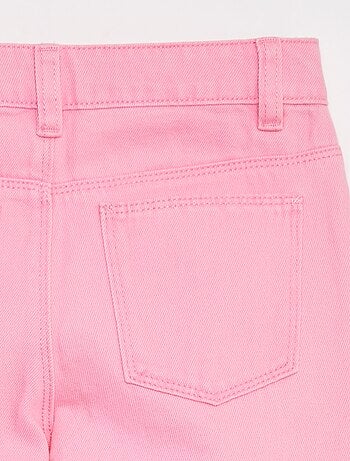 Pantaloni denim cropped