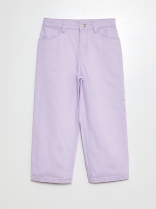 Pantaloni denim cropped