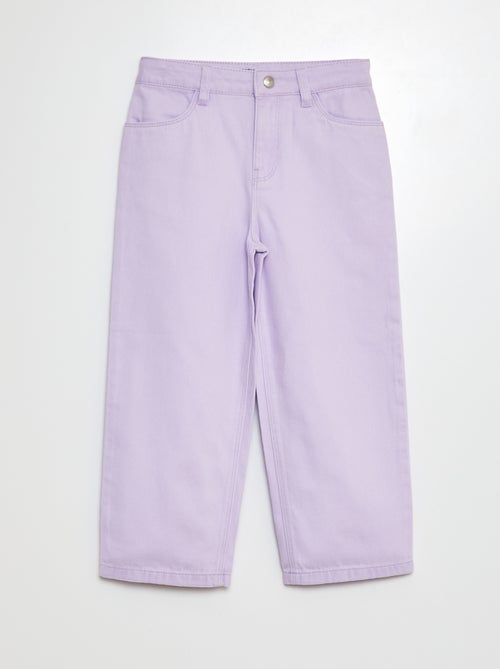 Pantaloni denim cropped - Kiabi