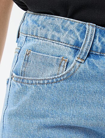 Pantaloni denim regular in cotone - L34