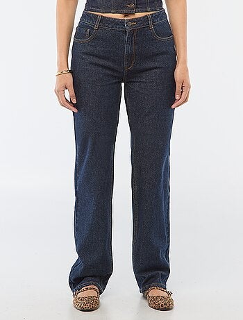 Pantalone denim regular in cotone - L34