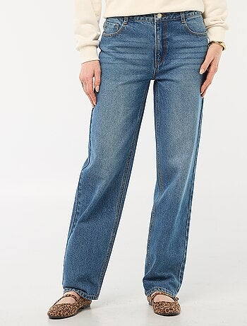 Pantalone denim regular in cotone - L34