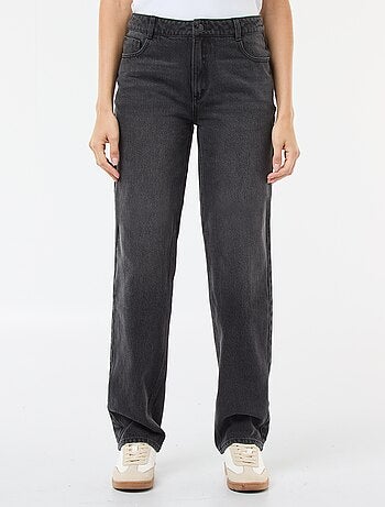 Pantaloni denim regular in cotone - L34