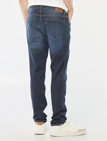 Pantaloni denim slim con 5 tasche