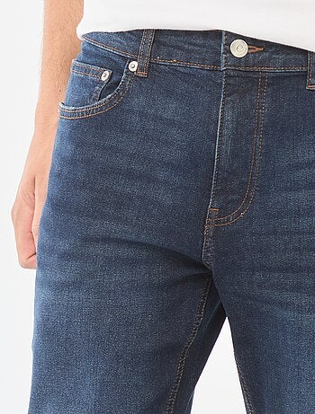 Pantaloni denim slim con 5 tasche