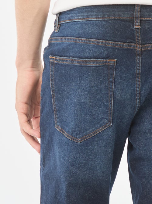 Pantaloni denim slim con 5 tasche - Kiabi