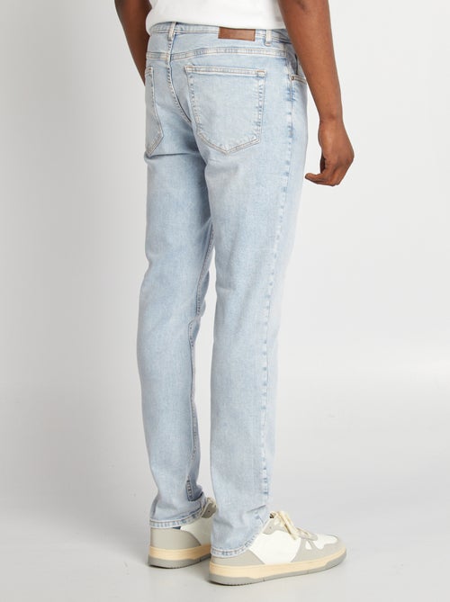 Pantaloni denim slim con 5 tasche - Kiabi