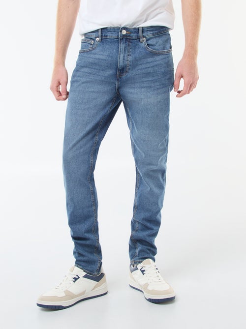 Pantaloni denim slim con 5 tasche - Kiabi