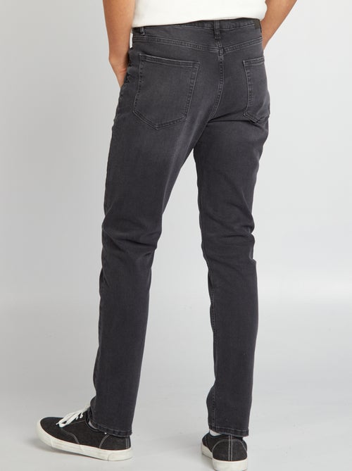 Pantaloni denim slim con 5 tasche - Kiabi