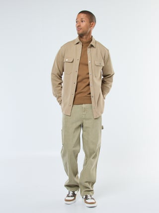 Pantaloni denim stile carpentiere