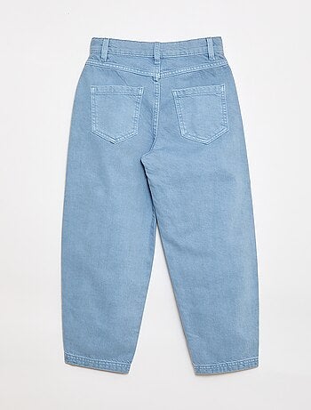 Pantaloni denim taglio ampio balloon