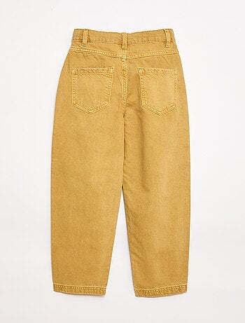 Pantaloni denim taglio ampio balloon