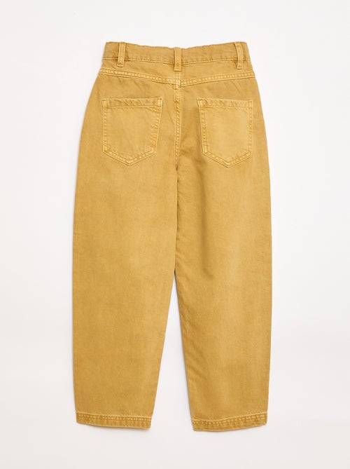 Pantaloni denim taglio ampio balloon - Kiabi