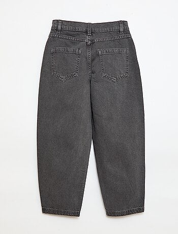 Pantaloni denim taglio ampio balloon