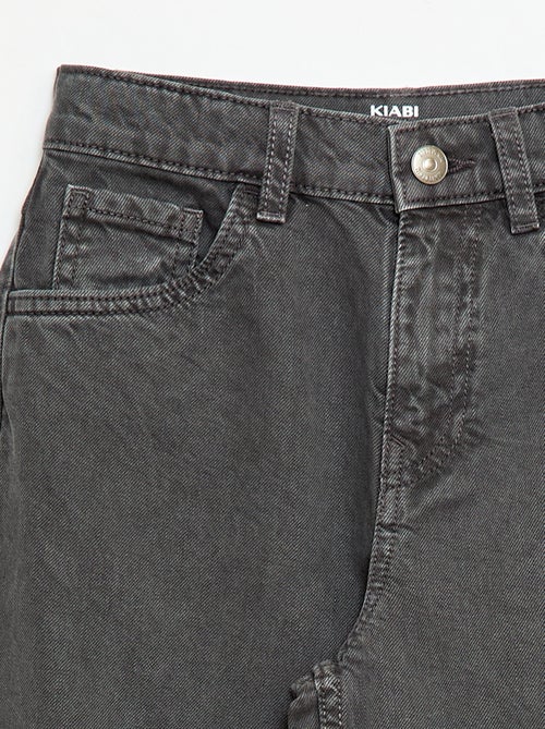 Pantaloni denim taglio ampio balloon - Kiabi