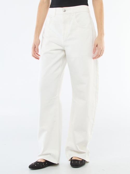 Pantaloni denim taglio balloon - Kiabi