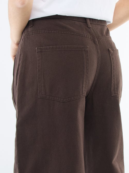 Pantaloni denim taglio balloon - Kiabi