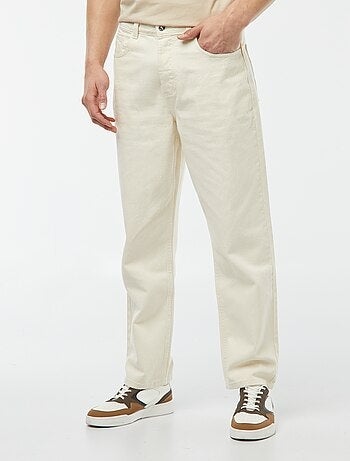 Pantaloni denim taglio relaxed fit