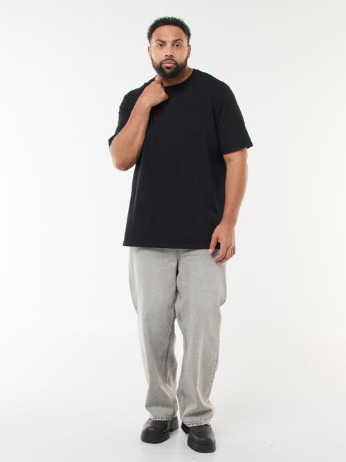 Pantaloni denim taglio relaxed fit - Kiabi